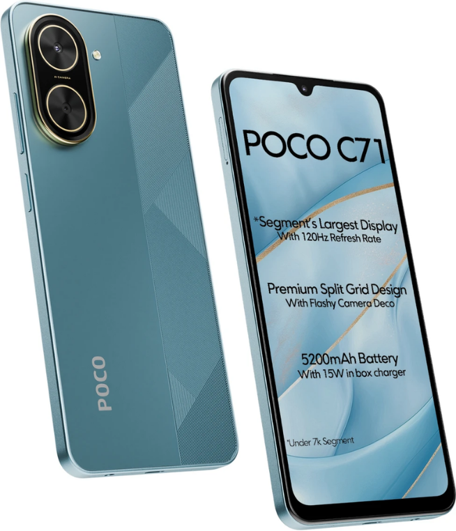 POCO C71 phone