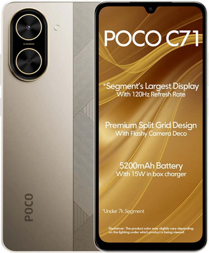 POCO C71 phone